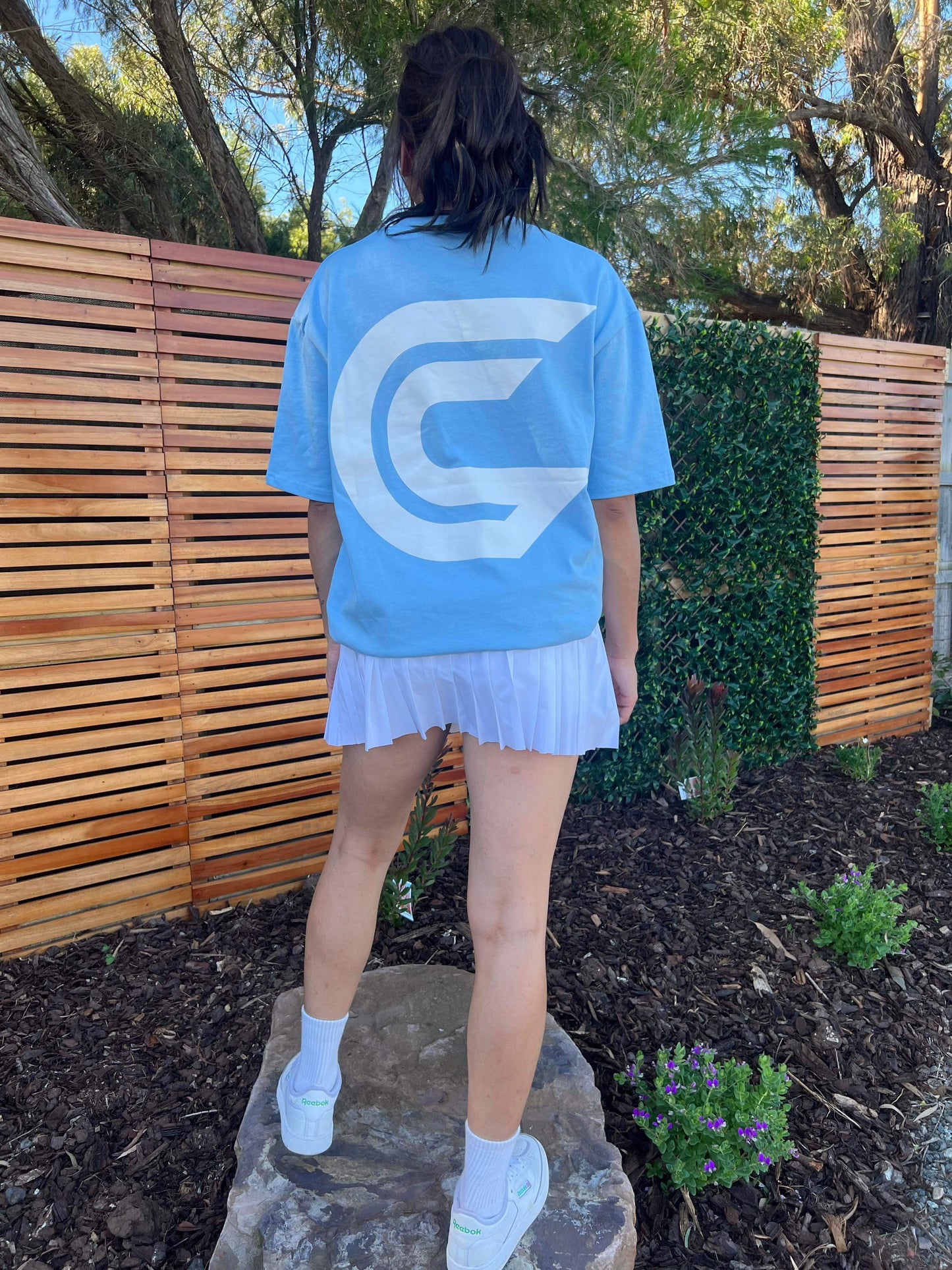 CRDNTL Essential Oversized T-Shirt (Baby Blue)